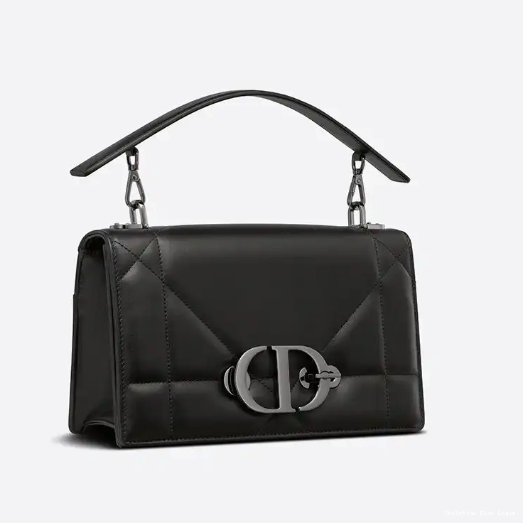 Cheap Dior Montaigne Chain with Handle 30 Lambskin Black Bag Maxicannage 0518 Luxury